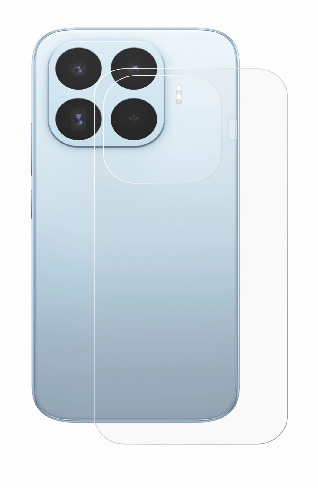 Imagen del dispositivo Xiaomi 17T (Trasero) con una amplia variedad de protectores de pantalla.