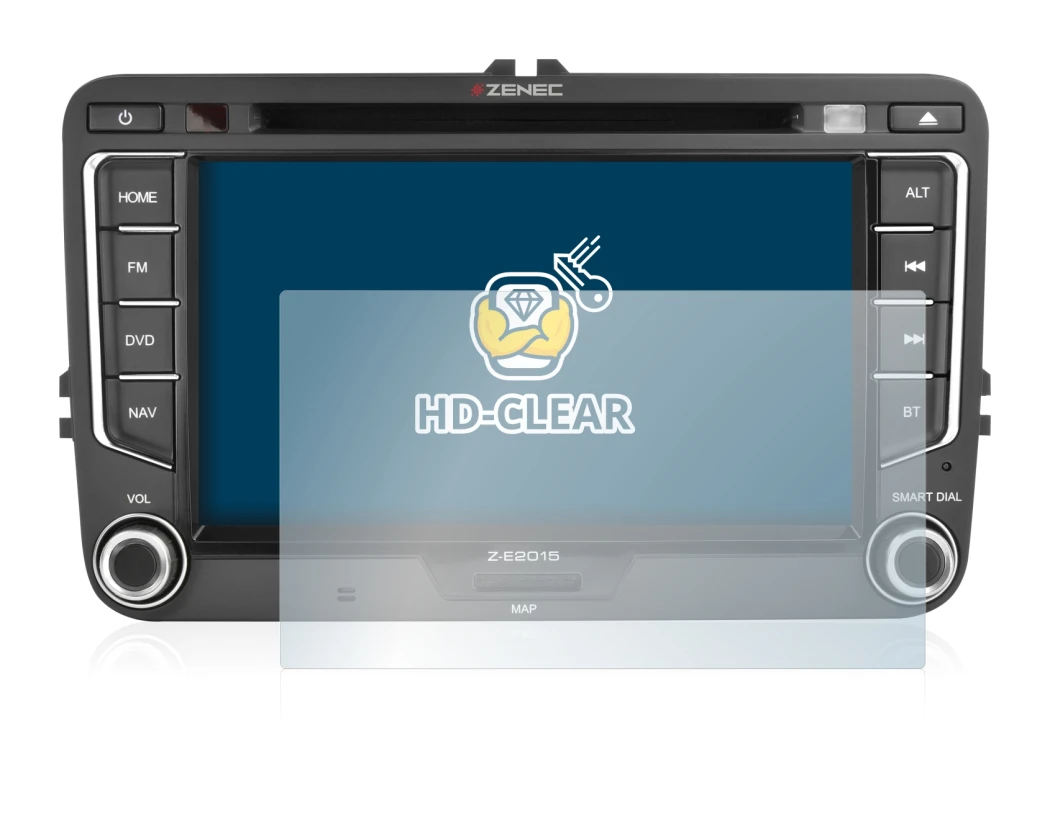 Imagen del dispositivo Zenec Z-E2015 con una amplia variedad de protectores de pantalla.