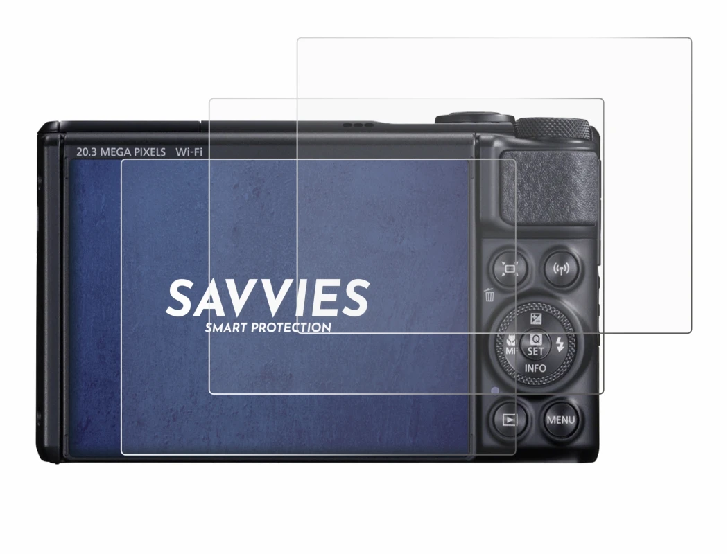 Imagen del dispositivo Canon PowerShot SX740 HS con una amplia variedad de protectores de pantalla.