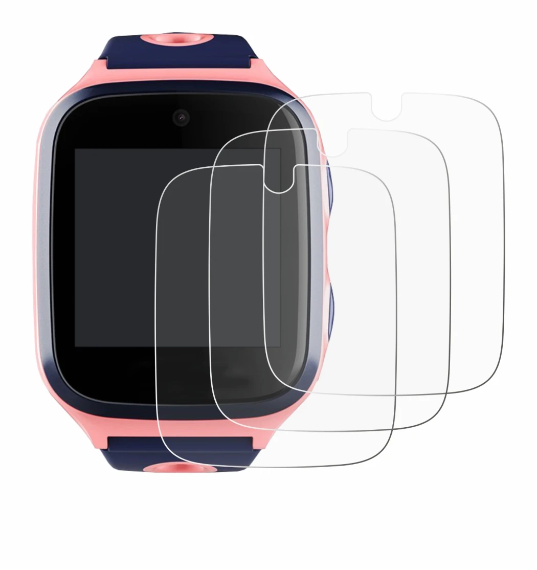 Imagen del dispositivo Xplora 4 con una amplia variedad de protectores de pantalla.