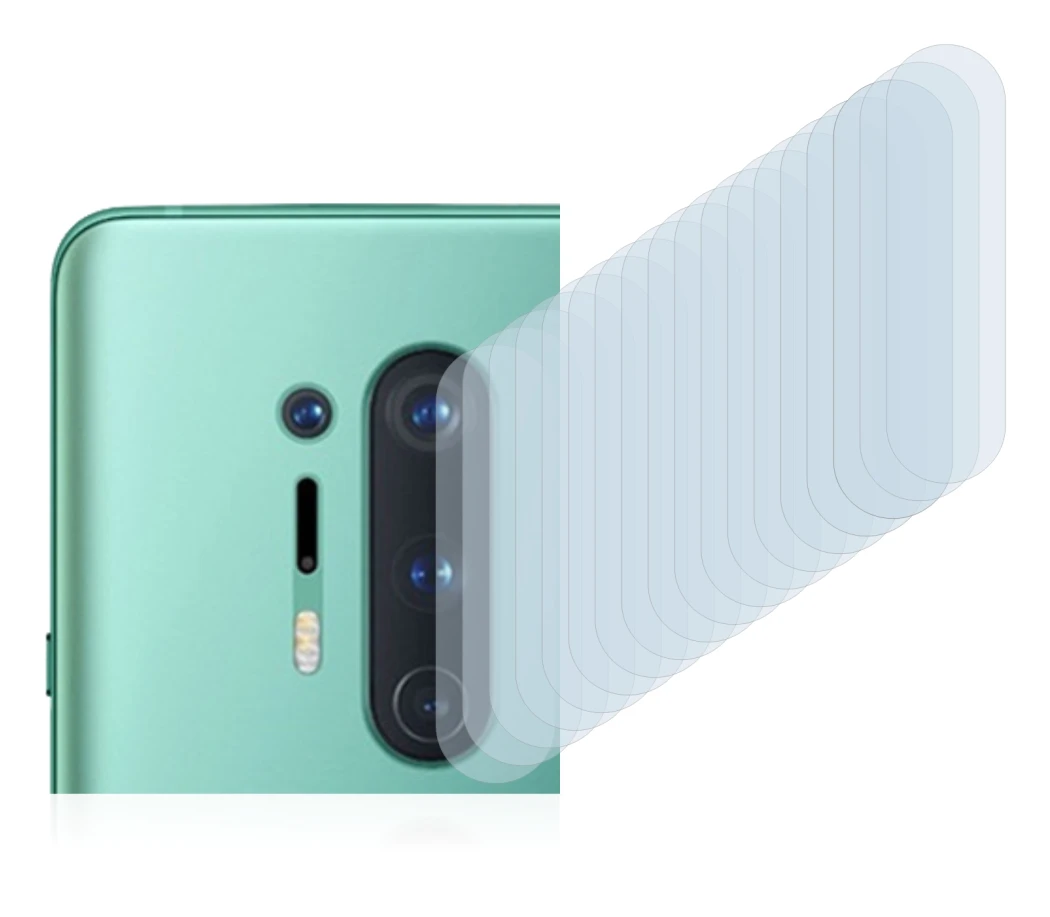 Imagen del dispositivo OnePlus 8 Pro (SÓLO Cámara) con una amplia variedad de protectores de pantalla.