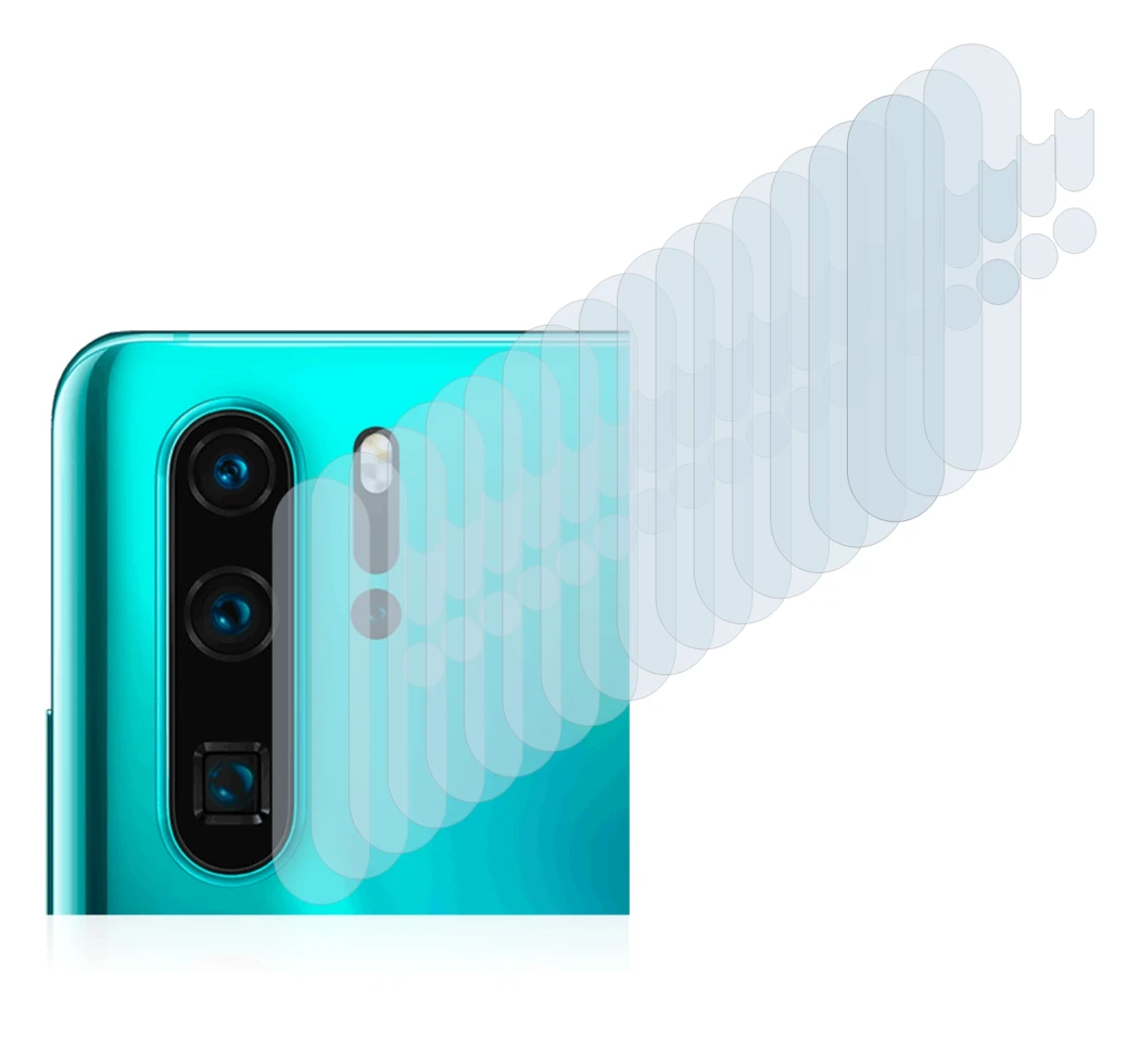 Imagen del dispositivo Huawei P30 Pro New Edition (SÓLO Cámara) con una amplia variedad de protectores de pantalla.