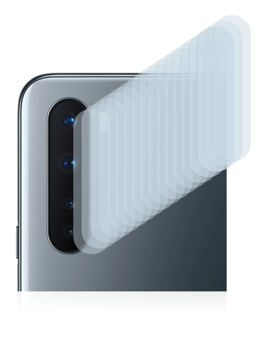 Imagen del dispositivo OnePlus Nord (SÓLO Cámara) con una amplia variedad de protectores de pantalla.