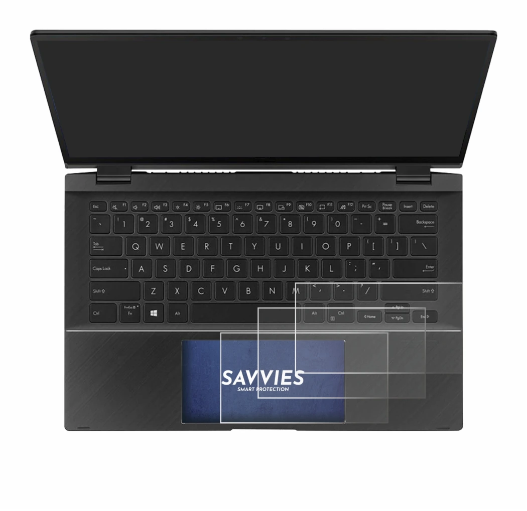 Imagen del dispositivo ASUS ZenBook Flip 14 UX463FA (Touch Trackpad) con una amplia variedad de protectores de pantalla.