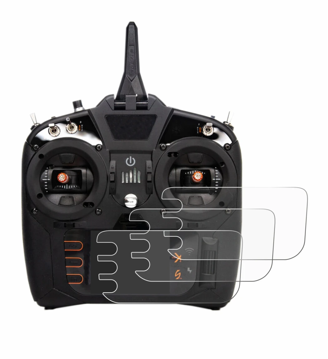 Imagen del dispositivo Spektrum NX8 con una amplia variedad de protectores de pantalla.