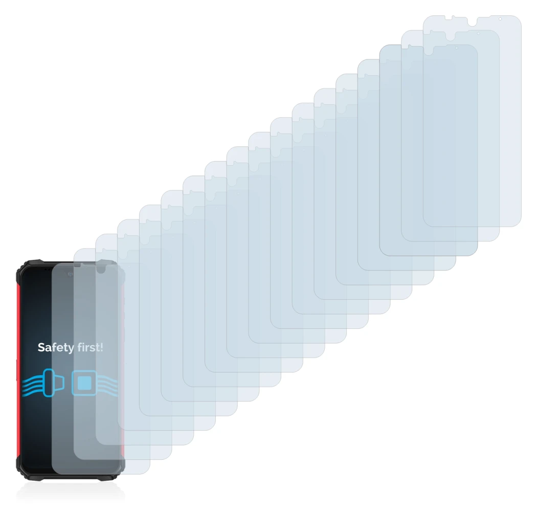 Imagen del dispositivo Ulefone Armor 8 Pro con una amplia variedad de protectores de pantalla.