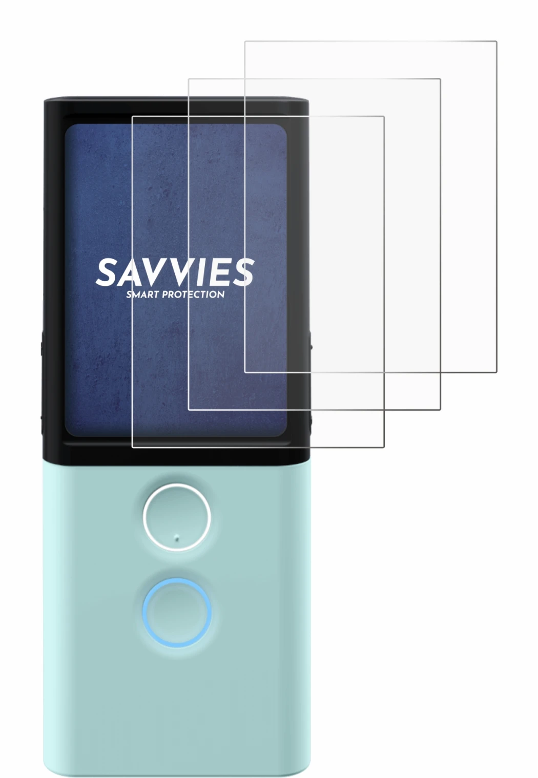 Imagen del dispositivo Vasco Translator M3 con una amplia variedad de protectores de pantalla.