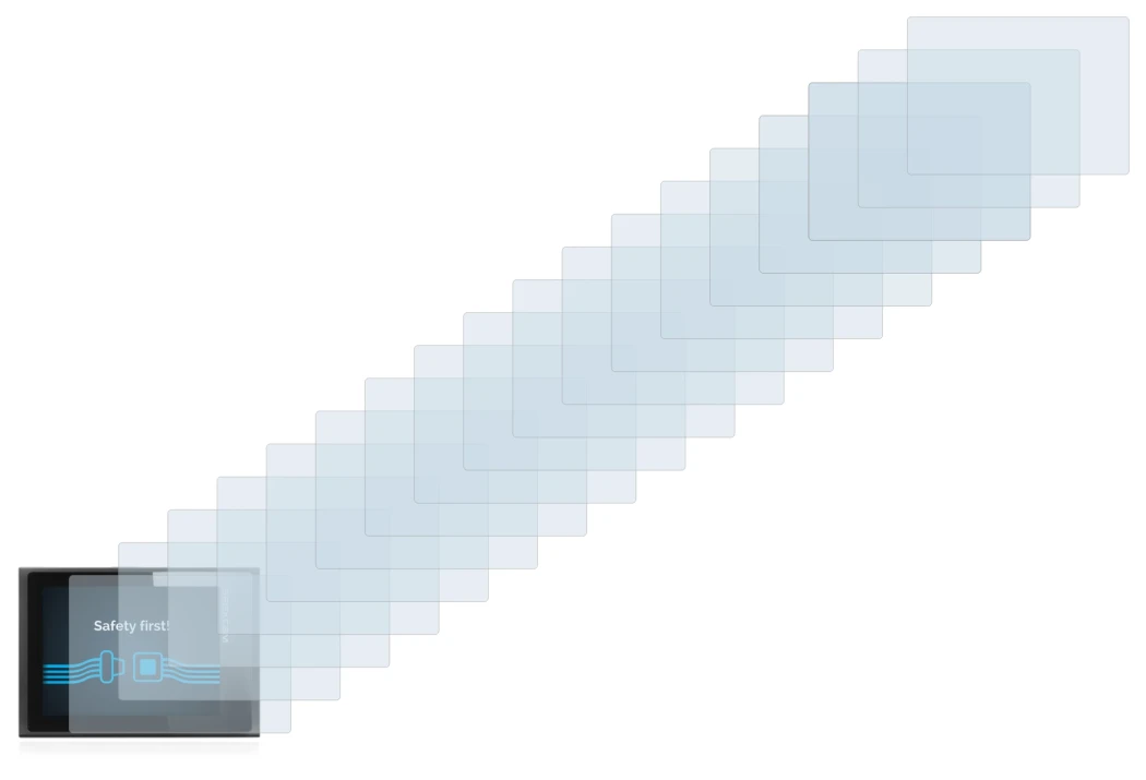 Imagen del dispositivo Apexcam ‎M80 Air con una amplia variedad de protectores de pantalla.