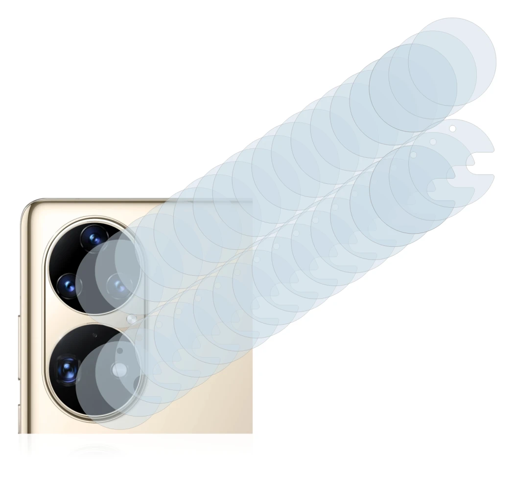 Imagen del dispositivo Huawei P50 Pro (SÓLO Cámara) con una amplia variedad de protectores de pantalla.