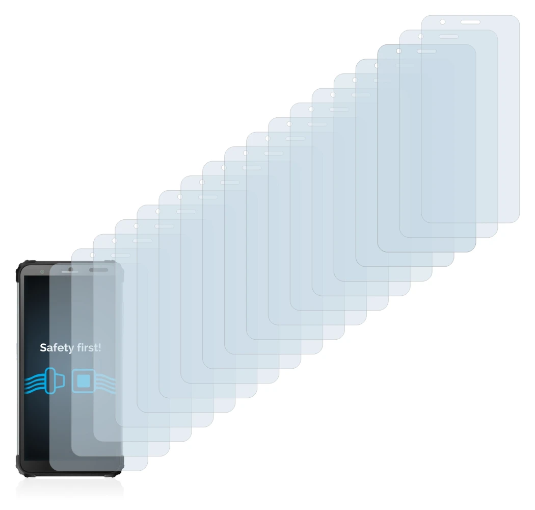 Imagen del dispositivo Blackview BV6600 Pro con una amplia variedad de protectores de pantalla.