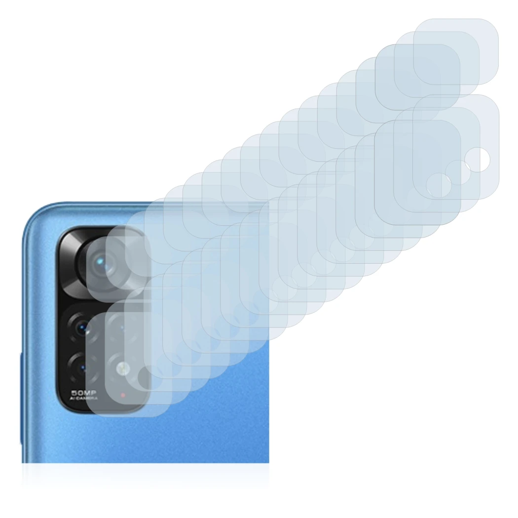 Imagen del dispositivo Xiaomi Redmi Note 11 (SÓLO Cámara) con una amplia variedad de protectores de pantalla.