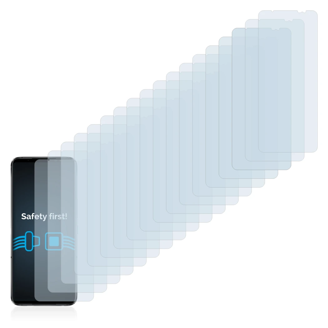 Imagen del dispositivo ASUS ROG Phone 6 Pro con una amplia variedad de protectores de pantalla.