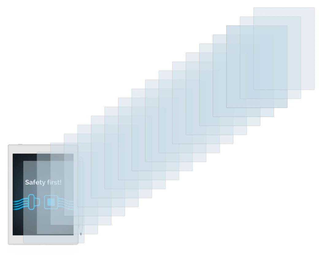 Imagen del dispositivo Boox Nova Air 2 con una amplia variedad de protectores de pantalla.