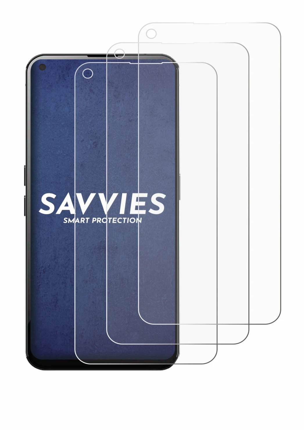 Imagen del dispositivo Unihertz Luna con una amplia variedad de protectores de pantalla.