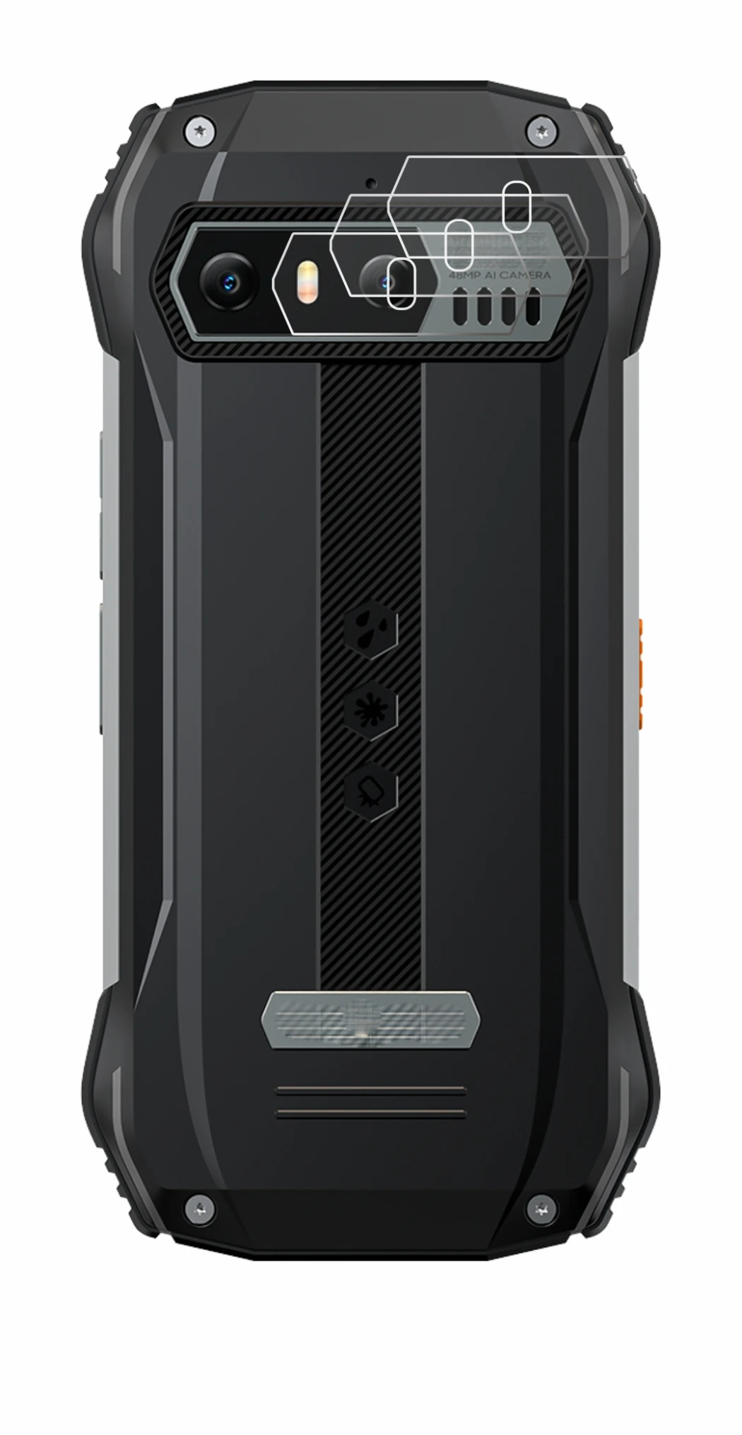 Imagen del dispositivo Blackview N6000 (SÓLO Cámara) con una amplia variedad de protectores de pantalla.