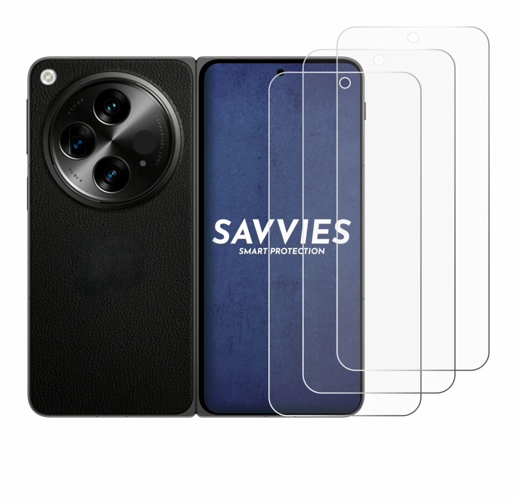 Imagen del dispositivo OnePlus Open (case-friendly) con una amplia variedad de protectores de pantalla.