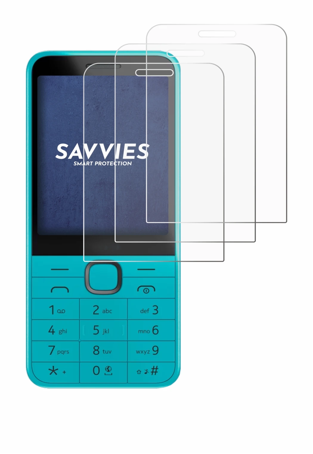 Imagen del dispositivo Nokia 235 4G (2024) con una amplia variedad de protectores de pantalla.