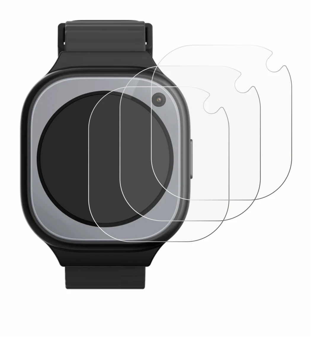 Imagen del dispositivo Xplora X6Pro con una amplia variedad de protectores de pantalla.