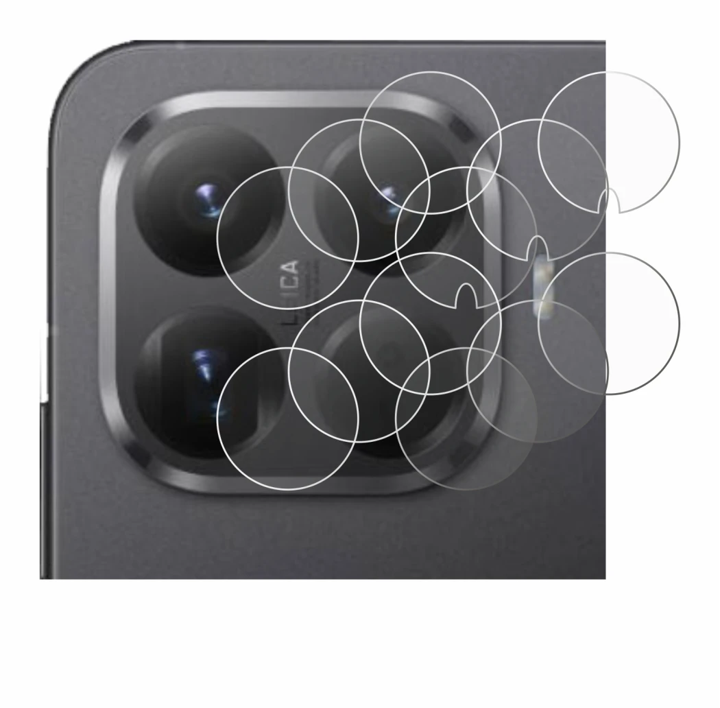 Imagen del dispositivo Xiaomi 15T Pro (SÓLO Cámara) con una amplia variedad de protectores de pantalla.