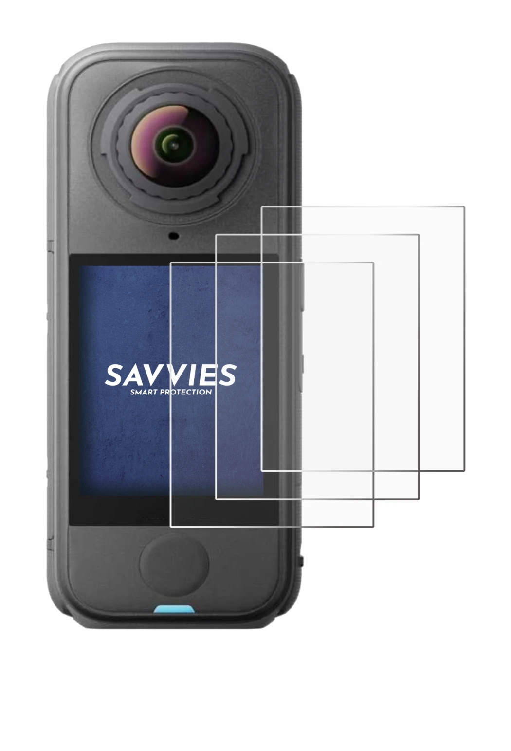 Imagen del dispositivo Insta360 X4 Air con una amplia variedad de protectores de pantalla.