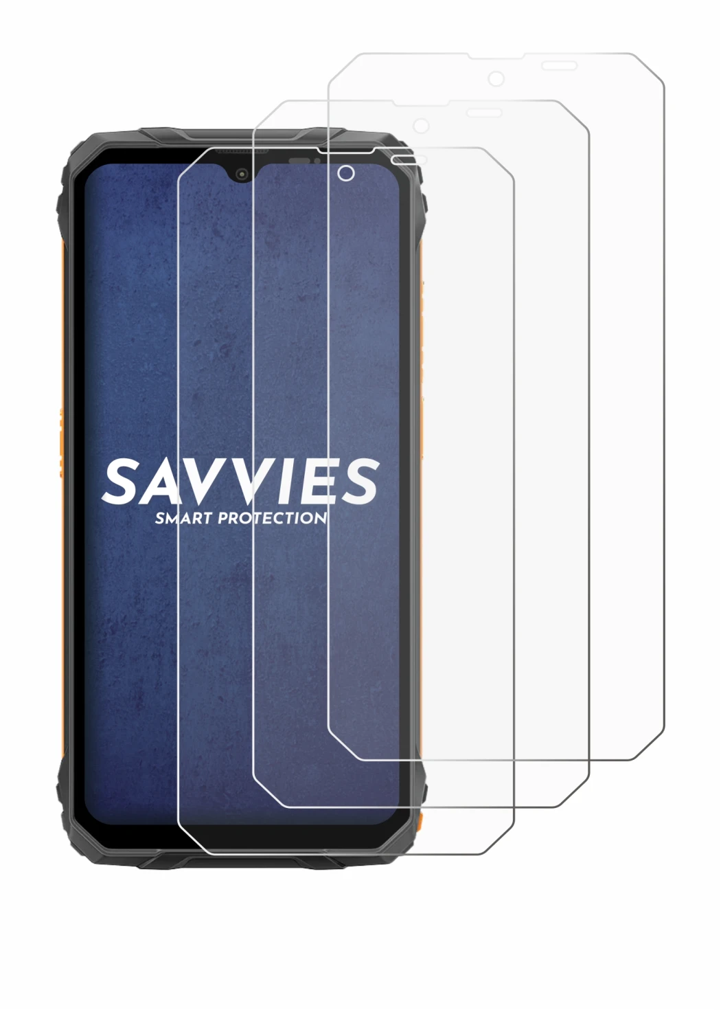 Imagen del dispositivo Blackview Fort 1 con una amplia variedad de protectores de pantalla.