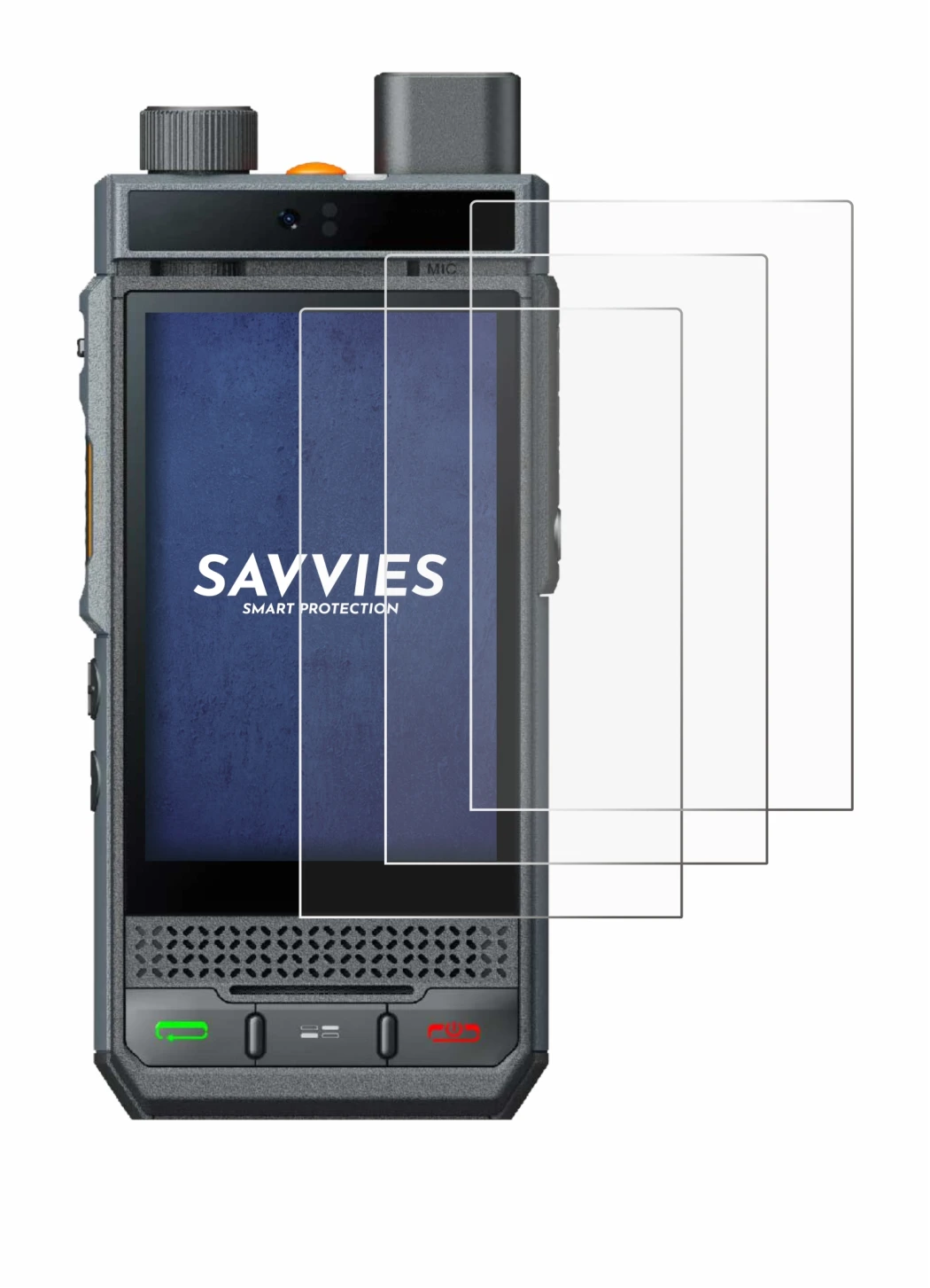 Imagen del dispositivo Hytera P60 con una amplia variedad de protectores de pantalla.