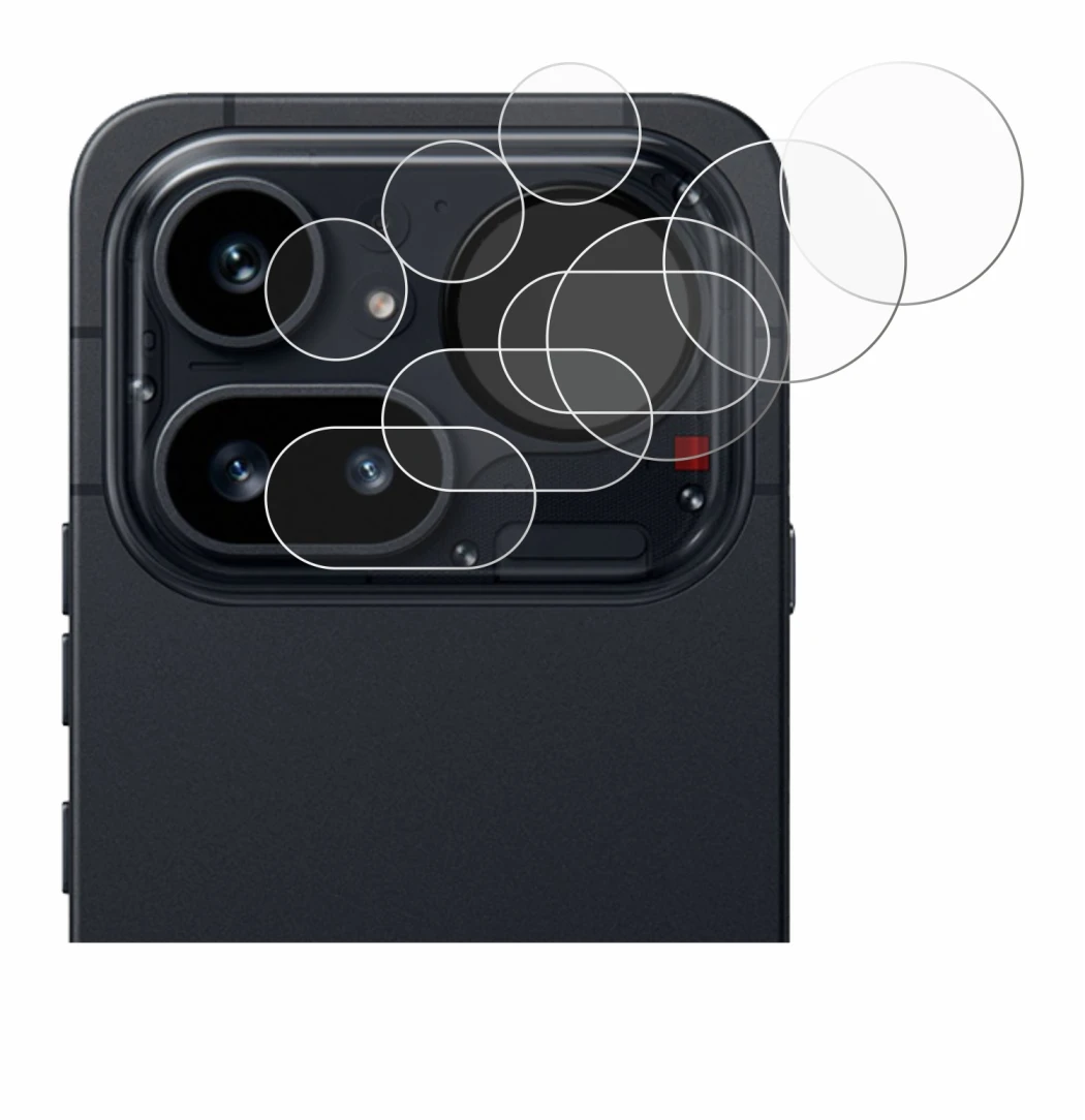 Imagen del dispositivo Nothing Phone (4a) Pro (SÓLO Cámara) con una amplia variedad de protectores de pantalla.
