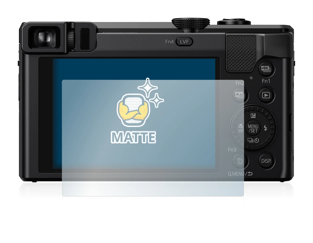 Imagen del dispositivo Panasonic Lumix DMC-TZ81 con una amplia variedad de protectores de pantalla.