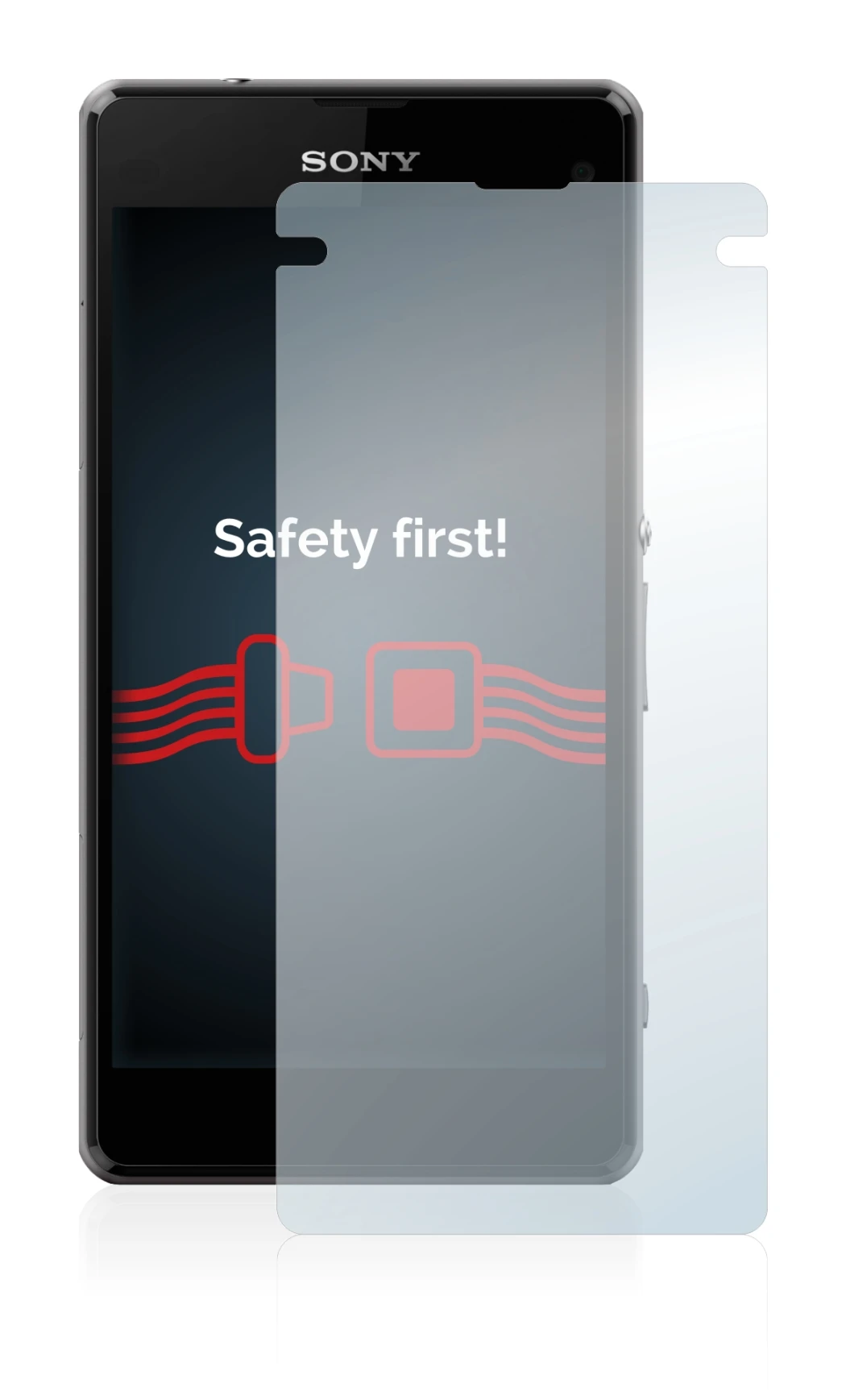 Imagen del dispositivo Sony Xperia Z1 Compact D5503 con una amplia variedad de protectores de pantalla.