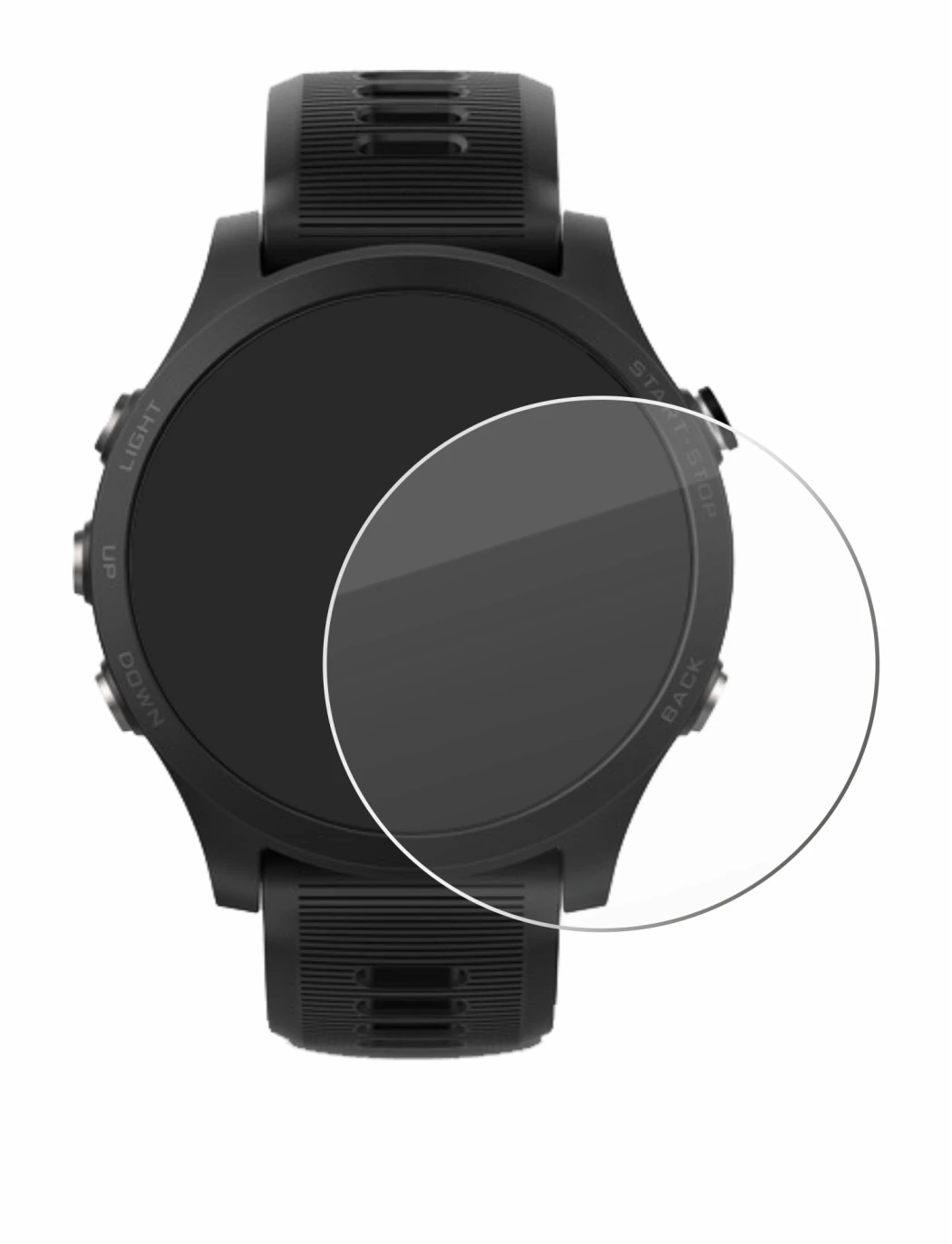 Imagen del dispositivo Garmin Forerunner 935 con una amplia variedad de protectores de pantalla.