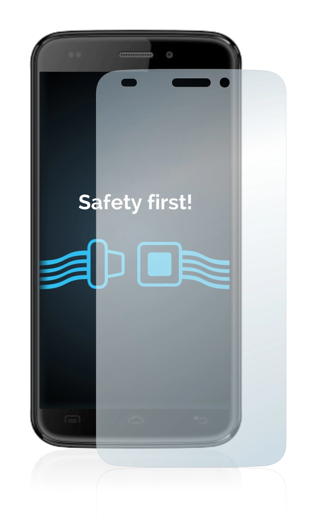 Imagen del dispositivo Doogee DG320 con una amplia variedad de protectores de pantalla.