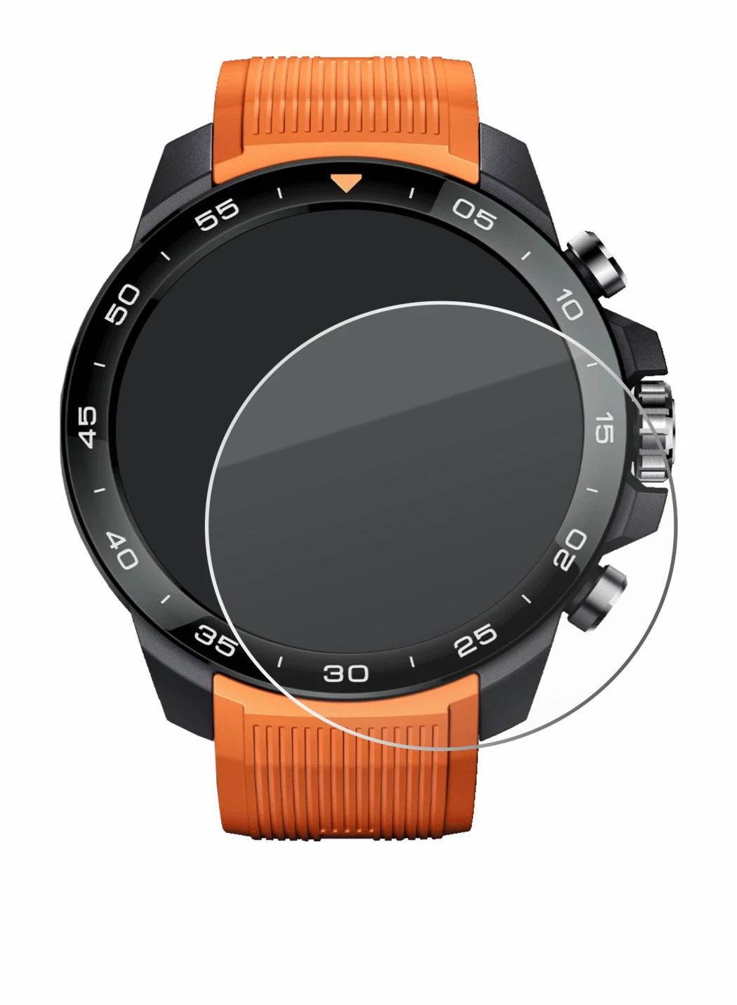 Imagen del dispositivo Xiaomi Mibro GS Explorer S con una amplia variedad de protectores de pantalla.