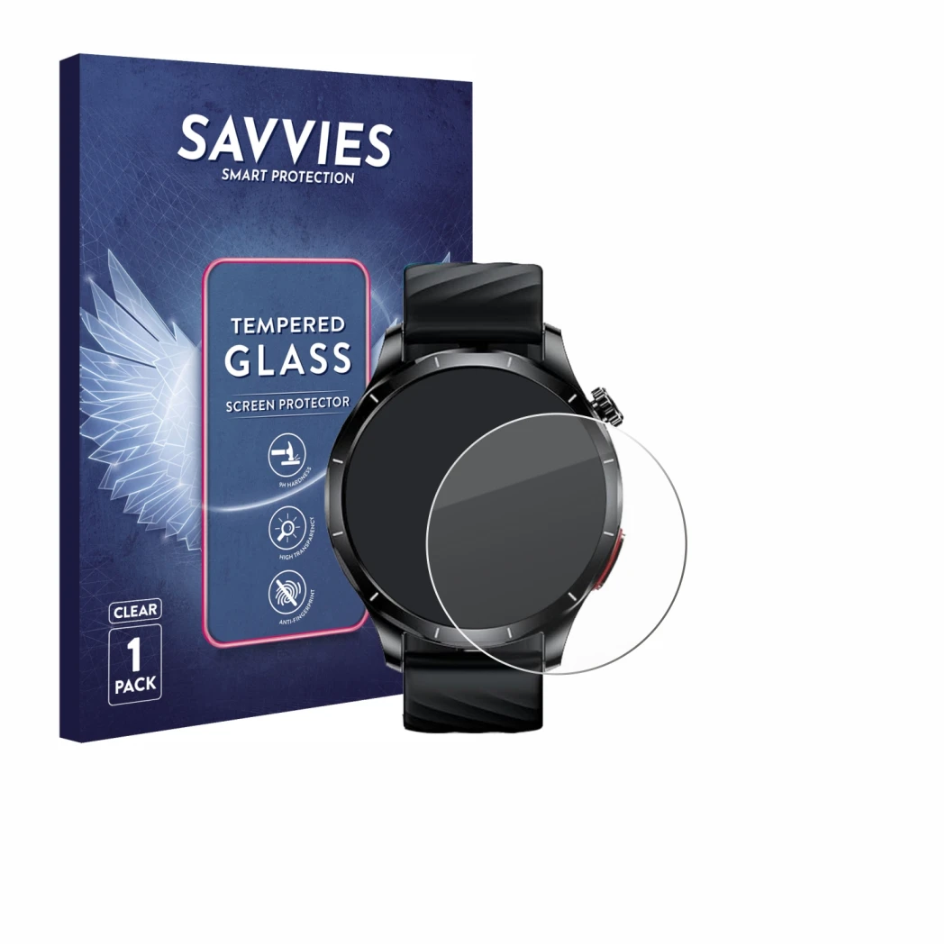Parte frontal de un envase de producto con el logotipo de la marca Savvies. Al lado se muestra el dispositivo Lgnitek ‎Aegis S