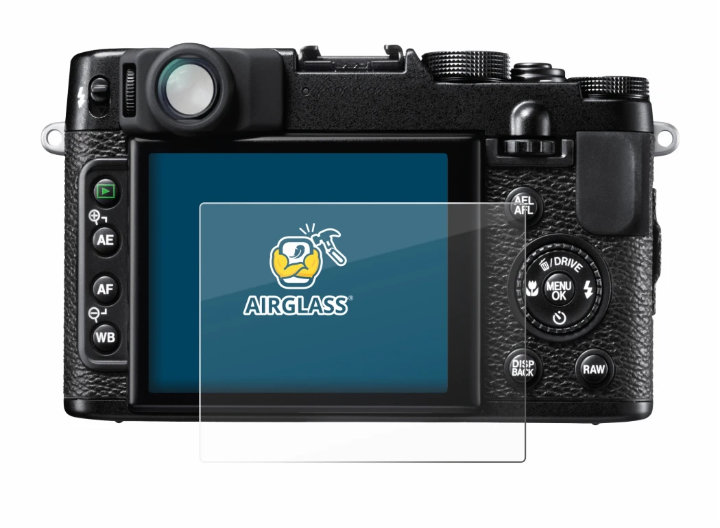 Imagen del dispositivo Fujifilm FinePix X10 con una amplia variedad de protectores de pantalla.