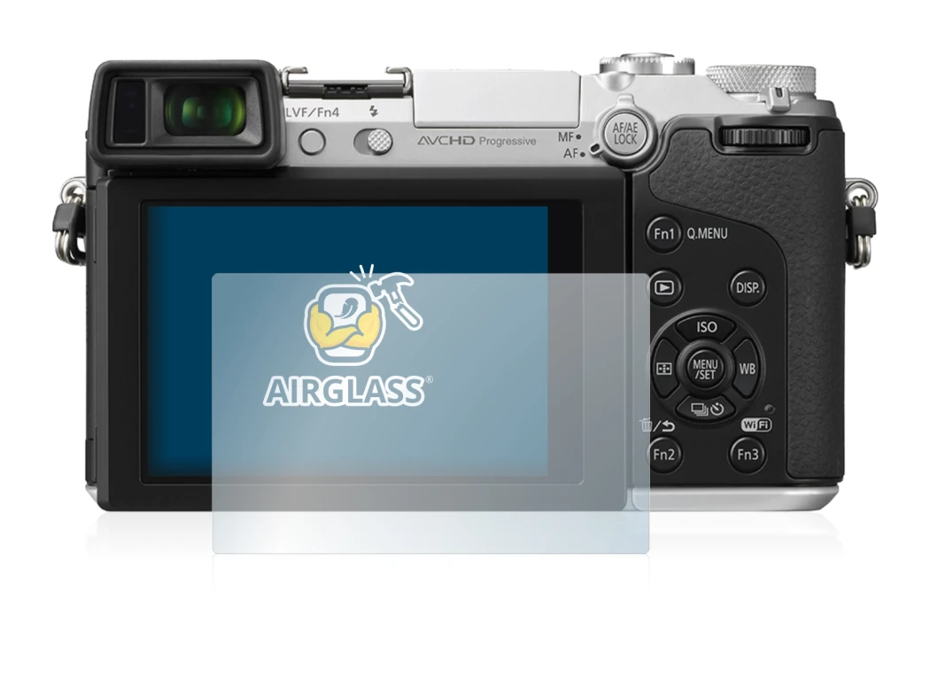 Imagen del dispositivo Panasonic Lumix DMC-GX7 con una amplia variedad de protectores de pantalla.