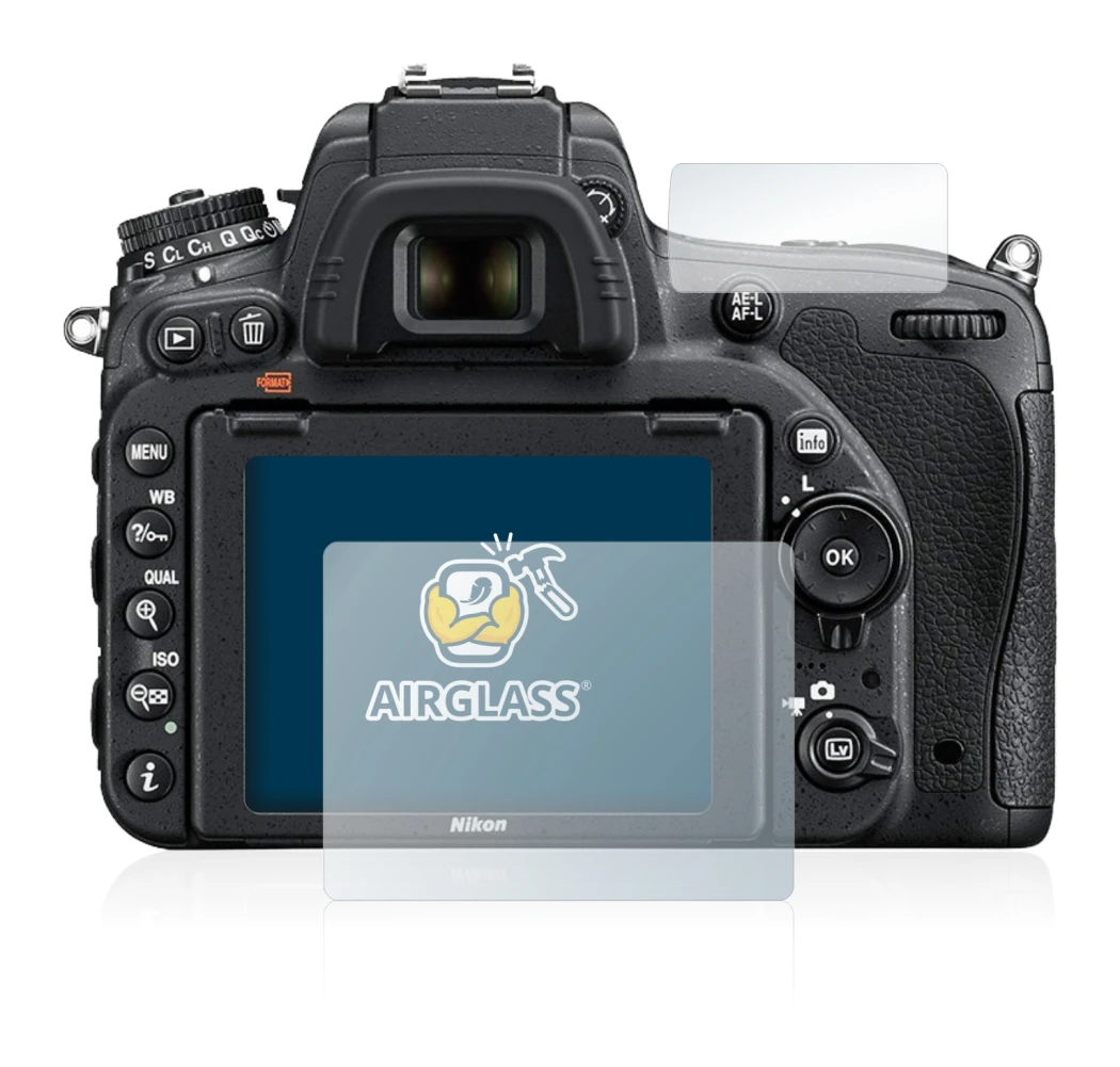Imagen del dispositivo Nikon D750 con una amplia variedad de protectores de pantalla.