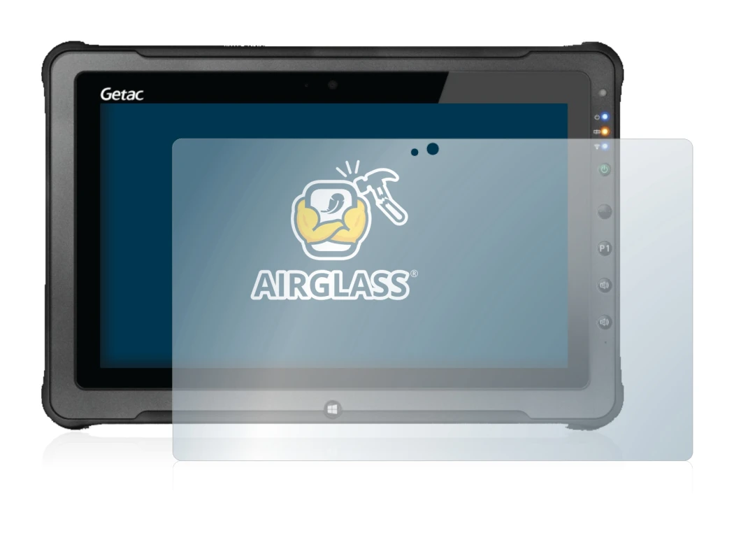 Imagen del dispositivo Getac F110 G5 con una amplia variedad de protectores de pantalla.