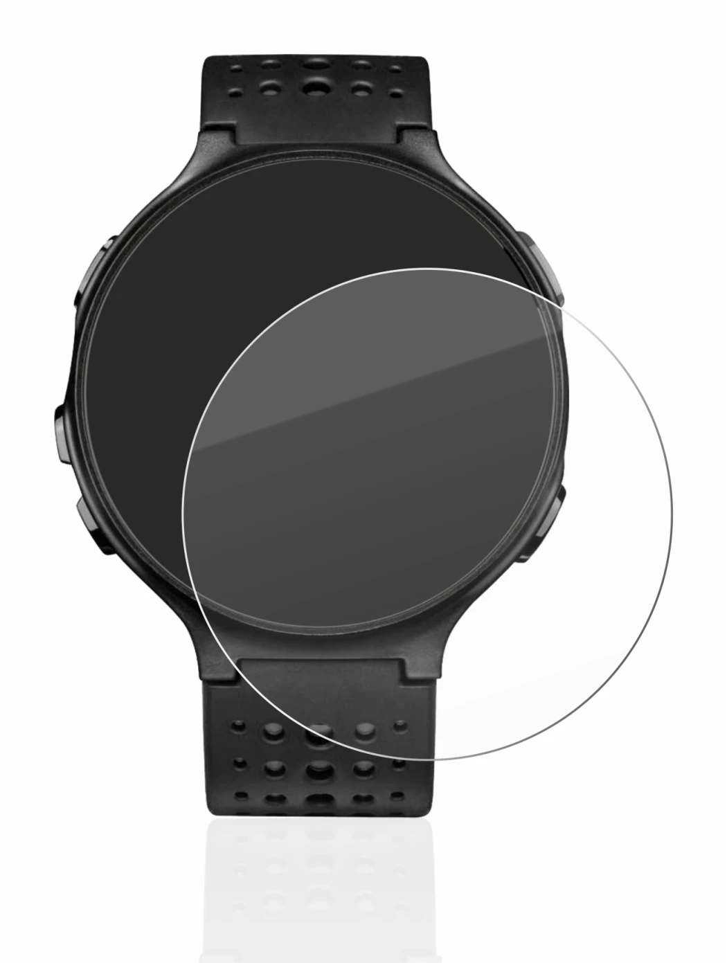 Imagen del dispositivo Garmin Forerunner 235 con una amplia variedad de protectores de pantalla.