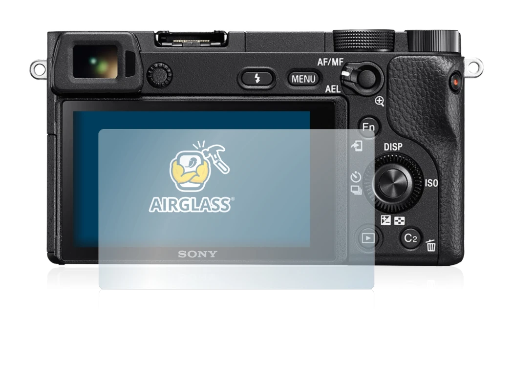 Imagen del dispositivo Sony Alpha 6300 con una amplia variedad de protectores de pantalla.