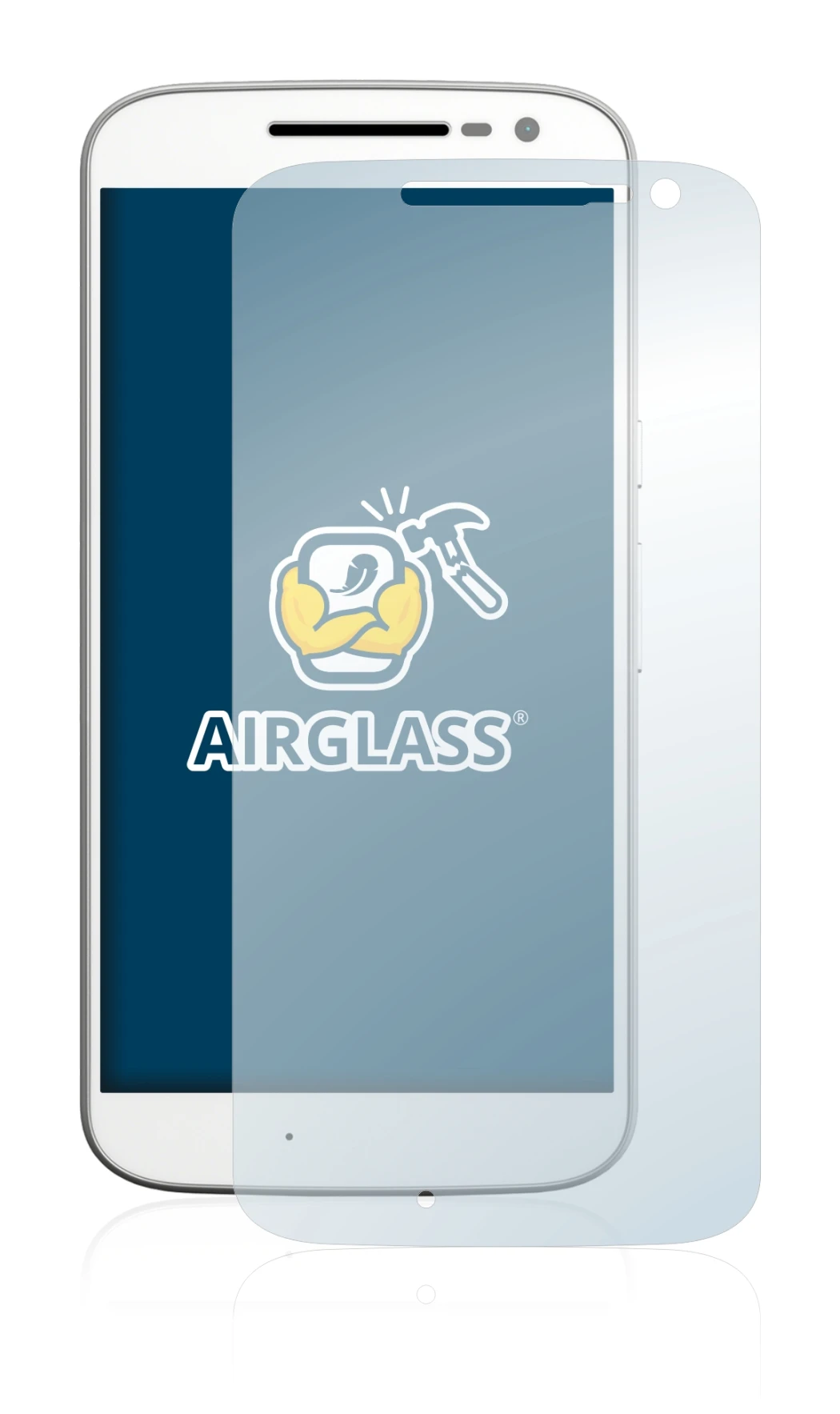 Imagen del dispositivo Motorola Moto G4 con una amplia variedad de protectores de pantalla.