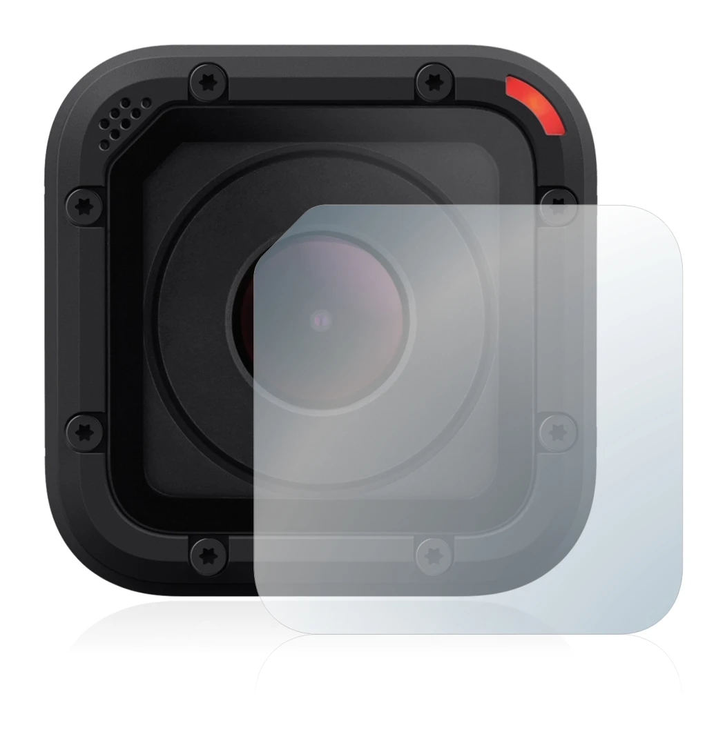 Imagen del dispositivo GoPro Hero Session con una amplia variedad de protectores de pantalla.