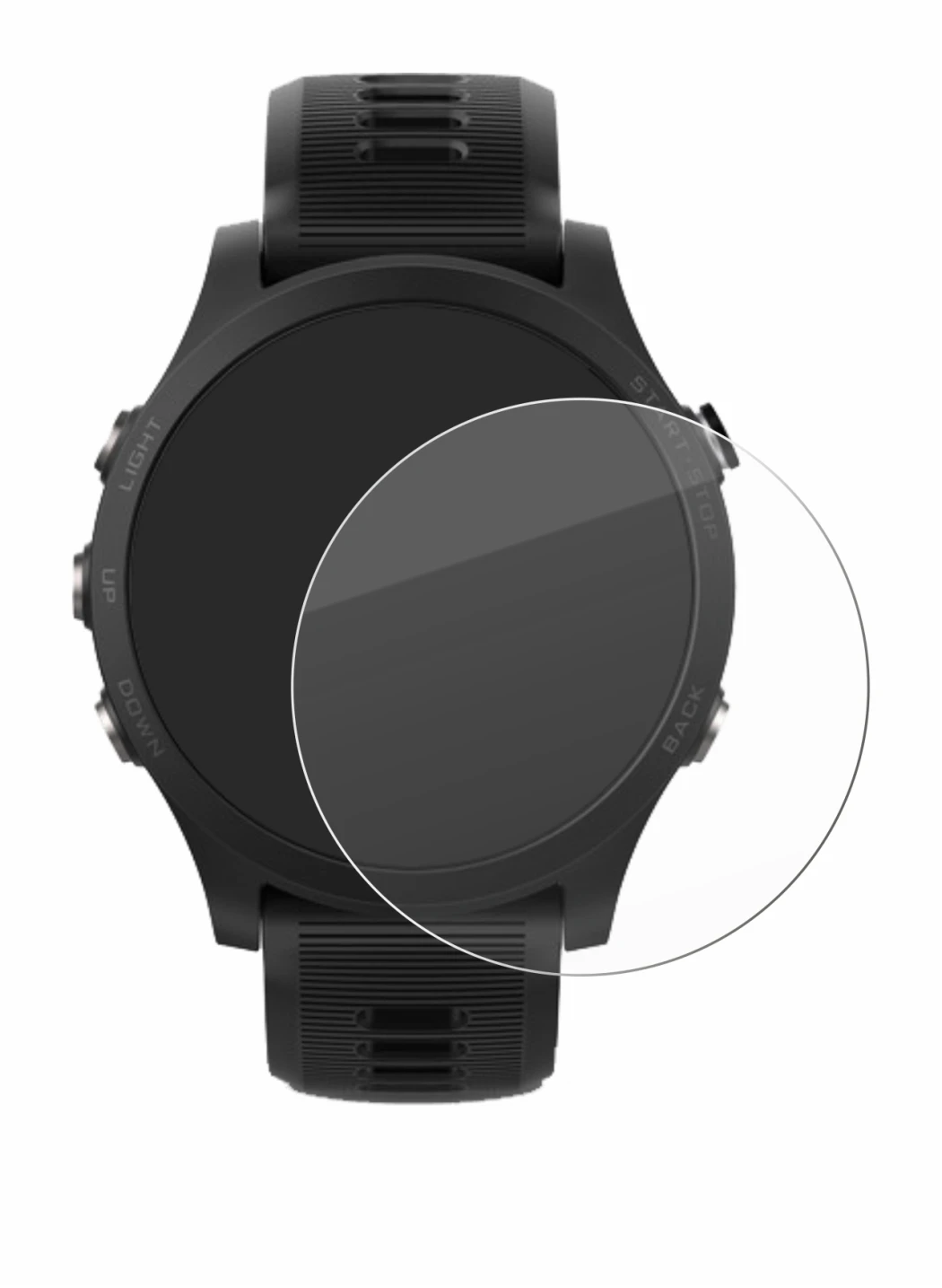 Imagen del dispositivo Garmin Forerunner 935 con una amplia variedad de protectores de pantalla.