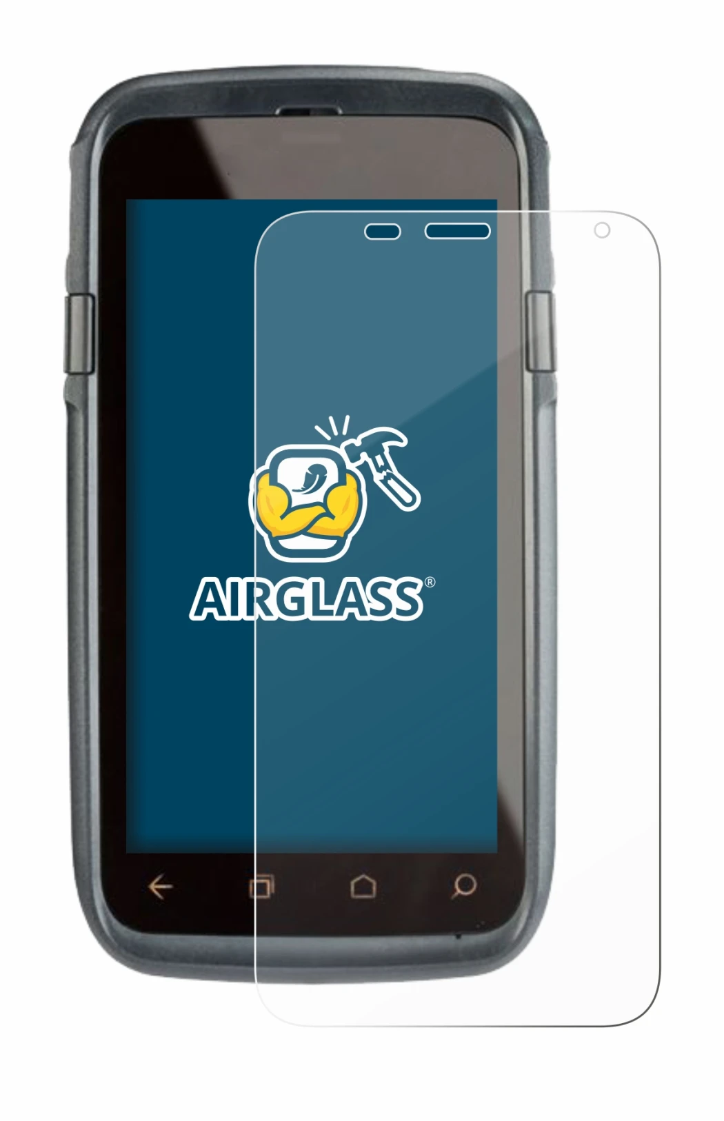 Imagen del dispositivo Honeywell Dolphin CT60 con una amplia variedad de protectores de pantalla.