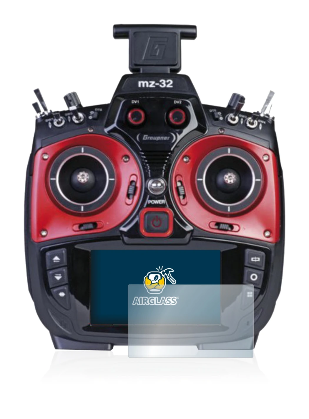 Imagen del dispositivo Graupner MZ-32 (3.Gen) con una amplia variedad de protectores de pantalla.