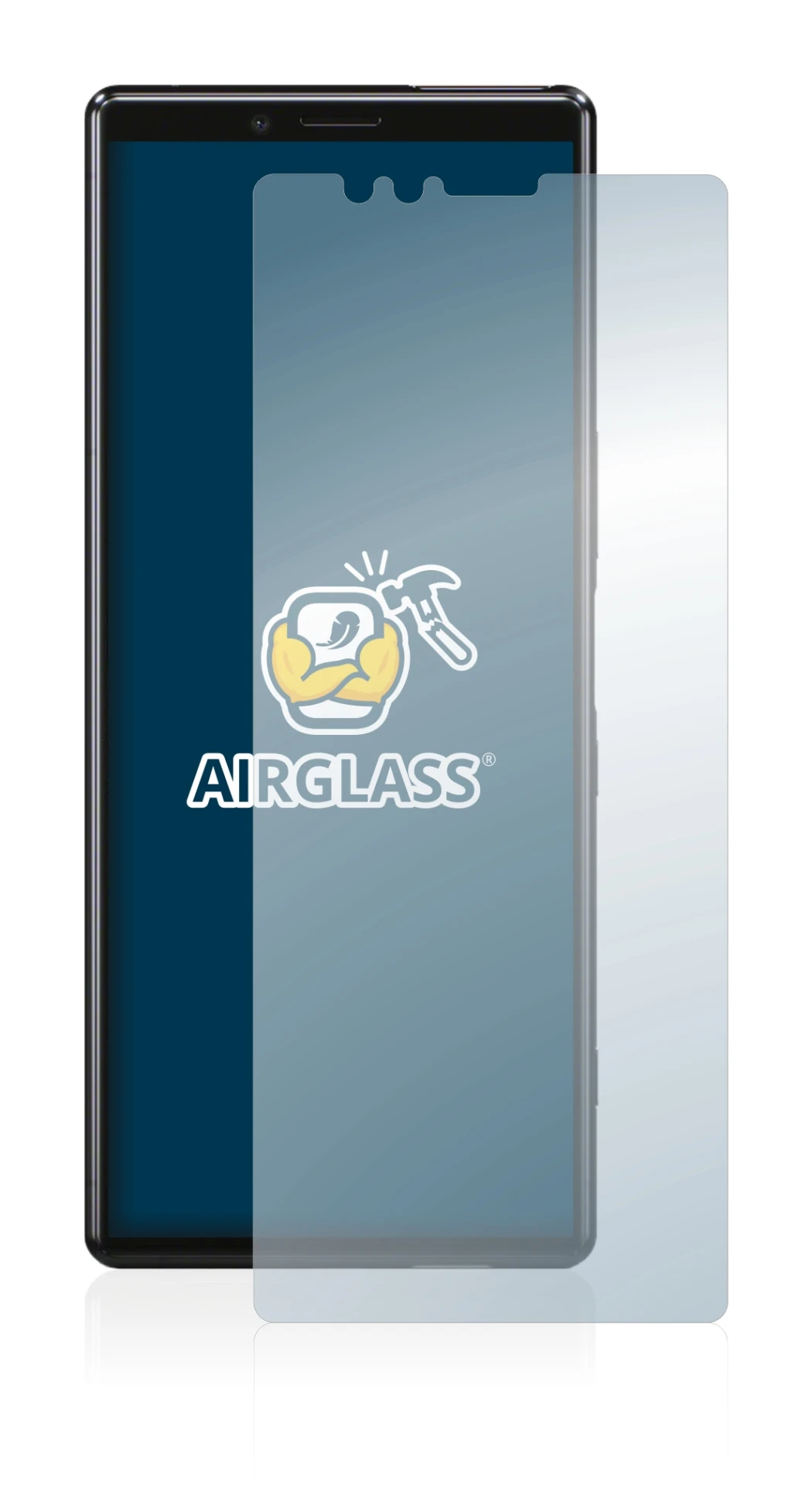 Imagen del dispositivo Sony Xperia 1 con una amplia variedad de protectores de pantalla.