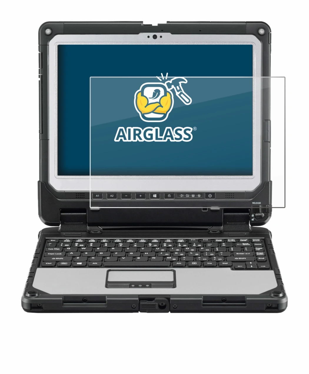 Imagen del dispositivo Panasonic Toughbook CF-33 con una amplia variedad de protectores de pantalla.