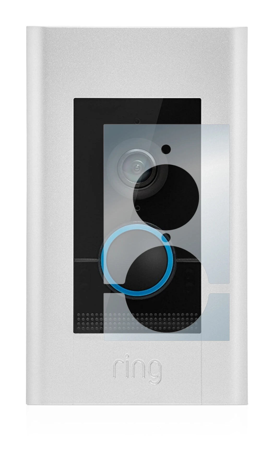 Imagen del dispositivo Ring Video Doorbell Elite con una amplia variedad de protectores de pantalla.