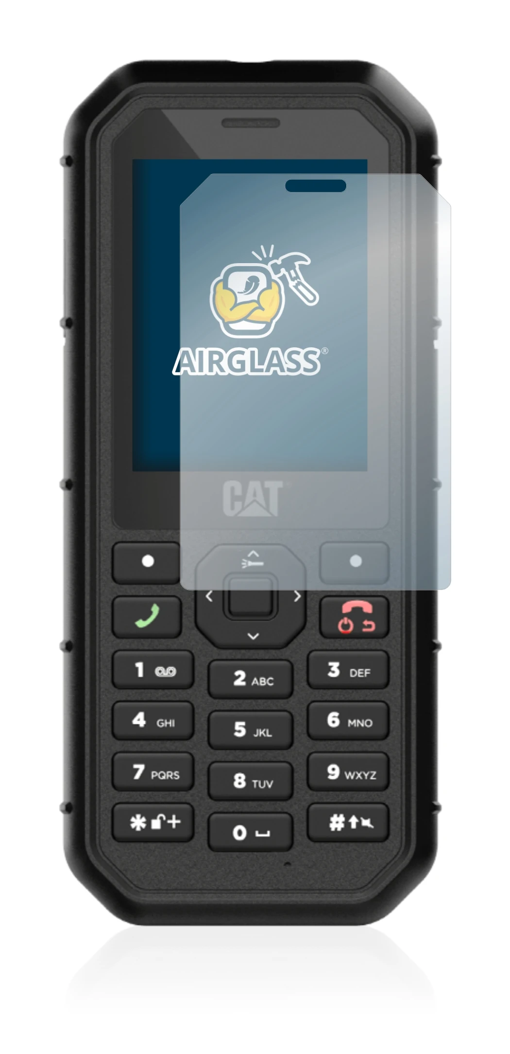 Imagen del dispositivo Caterpillar Cat B26 con una amplia variedad de protectores de pantalla.