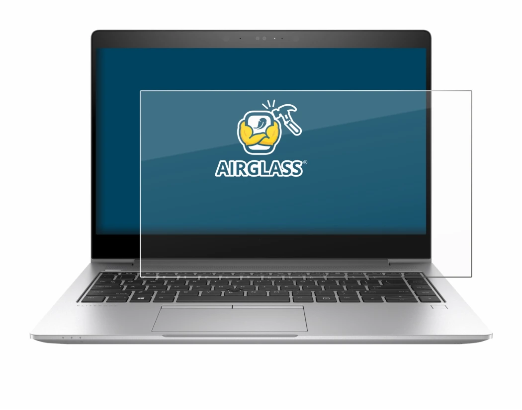 Imagen del dispositivo HP EliteBook 840 G6 con una amplia variedad de protectores de pantalla.