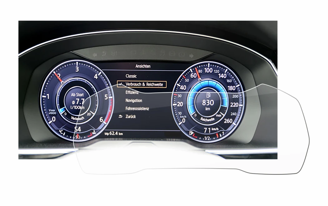 Imagen del dispositivo Volkswagen Passat Active Info Cockpit 12.3